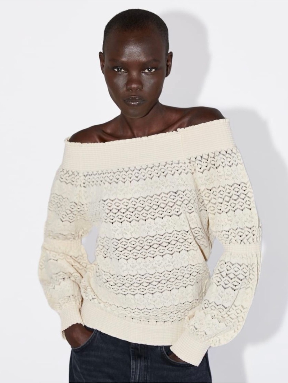 Zara Romantic Off Shoulder Top - Picture 11 of 12